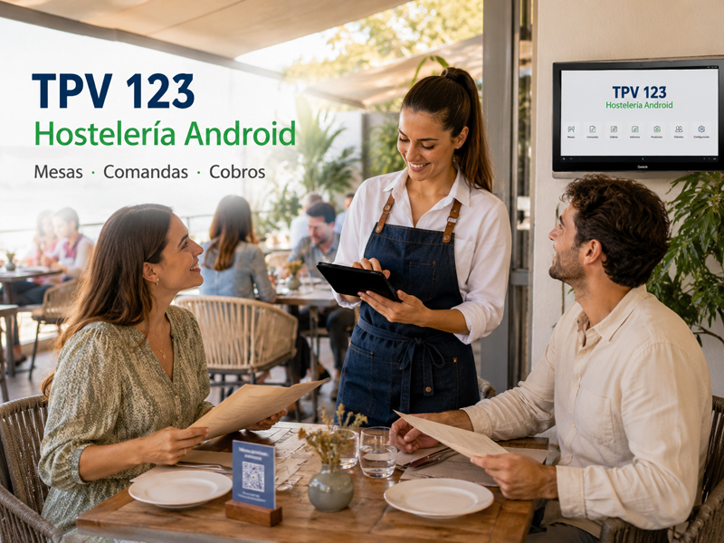 Imagen de TPV 123 Hostelería Android