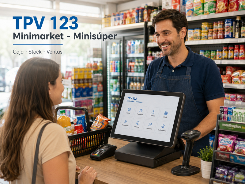 Imagen de TPV 123 Minimarket – Minisúper