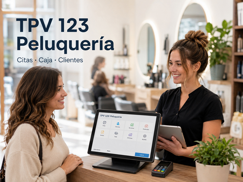 Imagen de TPV 123 Peluquería