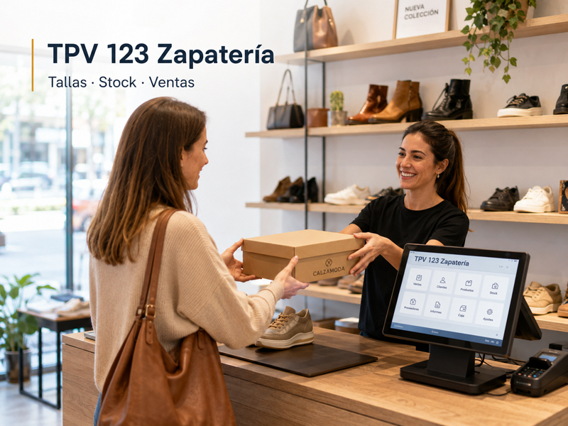 Imagen de TPV 123 Zapatería